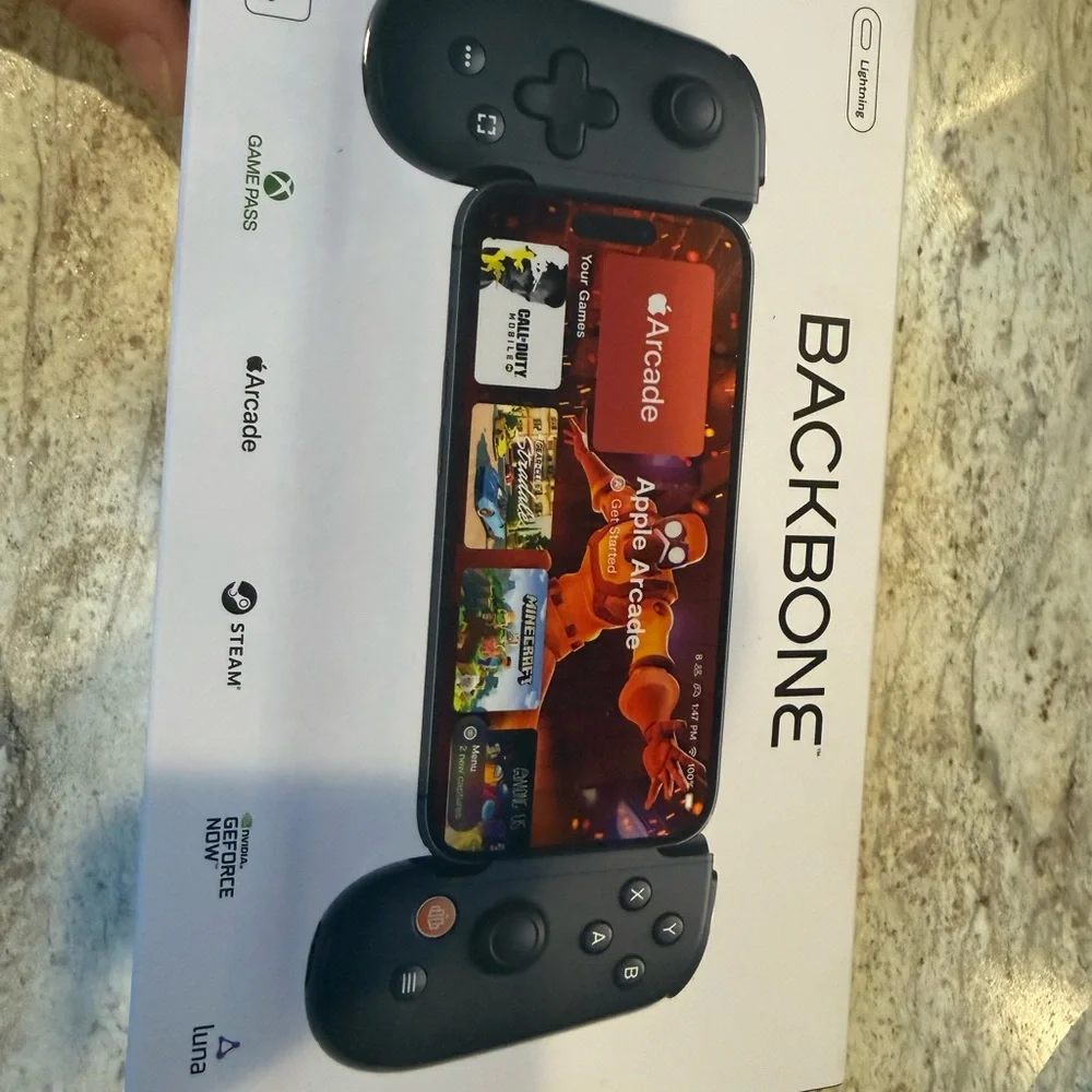 Backbone Black Handheld Gaming Console